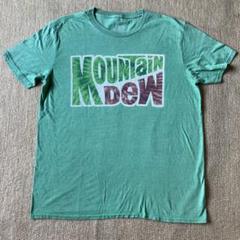 US古着　Mountain Dew ロゴ Tシャツ グリーン　グッドフェード！L