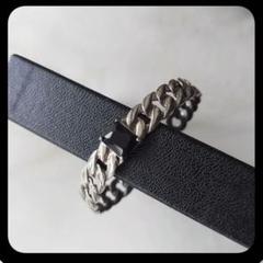 【美品】ブレスレット チェーン バングル シルバー ジルコン アレルギー対応