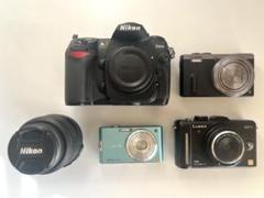 カメラまとめて Nikon D200 Lumix GF1 TZ60 FX66 カメラまとめて Nikon D200 Lumix GF1 TZ60 FX66 - メルカリ