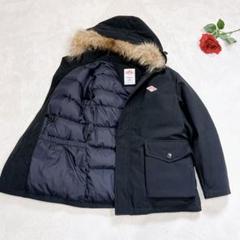 ほぼ未使用✨　ダントン　danton ダウンジャケット　ファー　ブラック　42 ほぼ未使用✨ ダントン danton ダウンジャケット ファー