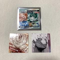 スクエアステッカーコレクション 第1弾 ヒロアカ 原画展 エンデヴァー 荼毘