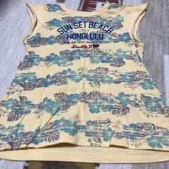 ダブルビーDOUBLE.B 花柄 Tシャツ 100cmのサムネイル