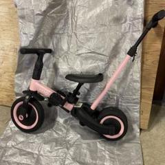 ☆値下げ☆イエロー三輪車 バスケット付き（たのめる便）