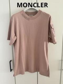 MONCLER モンクレール半袖 Tシャツサーモンピンクsサイズ