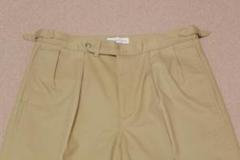 スレッズアンドシングス【BEAMS F別注コットンチノパンツ アメリカ製】33 スレッズアンドシングス【BEAMS F別注コットンチノパンツ
