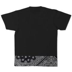 送料込み BANDANA BACK PANEL Tシャツ 黒