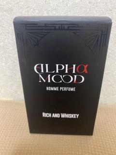 n*3様 新品　アルファムード　リッチ&ウィスキー　50ml 未使用 ALPHAMOOD アルファメイル オム パフューム リッチ＆ウィスキー