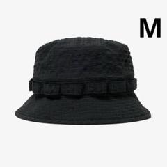 新品未使用WTAPS 19AW JUNGLE HAT BLACK サイズ03/L WTAPS Hat.Cap JUNGLE 02 / HAT / POLY. WEATHER. FORTLESS
