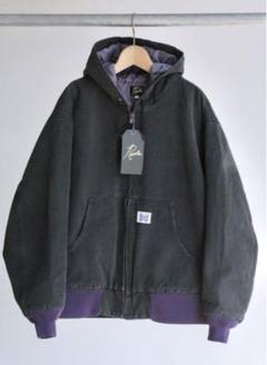 【関税込み】NEEDLES ブラック Work ジップフーディ 関税込み】NEEDLES ブラック Work ジップフーディ (Needles