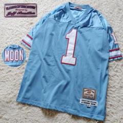 【NFL】00年代 刺繍ロゴ ヒューストン オイラーズ フットボールシャツ NFL】00年代 刺繍ロゴ ヒューストン オイラーズ フットボール