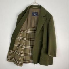 【希少】美品　バーバリーロンドン　ノバチェック　ロングコート　カシミヤ BURBERRY - 【希少カラー】バーバリーロンドン ノバチェック