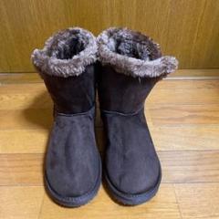 未使用品 ハリスツイード ムートンブーツ Lサイズ