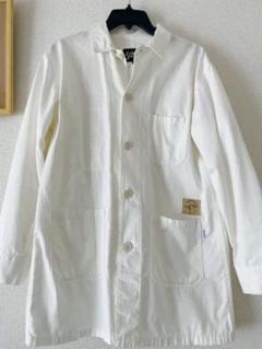 ジーナシス×schott ステンカラーコート ホワイト