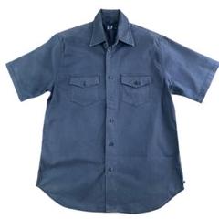 old GAP ギャップ　90s 半袖シャツ　ギンガムチェック　ユニセックス 90s OLD GAP 半袖 短丈 ギンガムチェックシャツ city box - メルカリ