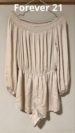 Forever 21 夏用 オールインワン コンビネゾン ベージュ
