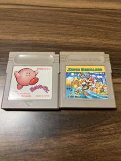 ゲームボーイ ソフト セット 星のカービィ スーパーマリオランド