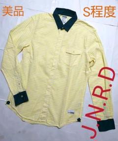【美品】J.N.R.D ジュンレッド ドレス ボーダーデザインシャツ