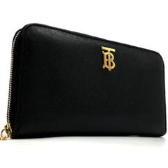 【極美品】バーバリー 長財布 TBロゴ エルモア キャビアスキン 保存袋付き 極美品】バーバリー 長財布 TBロゴ エルモア キャビアスキン