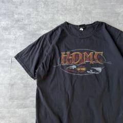 【ツラ抜群、両面プリント】ハーレーダビットソン古着Tシャツ菅田将暉ストリート黒