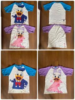 デイジー ドナルド 実写 Tシャツ 2枚まとめ売り サイズ M&L
