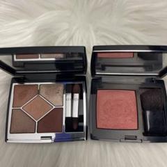 Dior アイシャドウパレット499 チーク219 2点セット - メルカリ