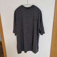 COMOLI 22SS サマーウール天竺Tシャツ GRAY 3
