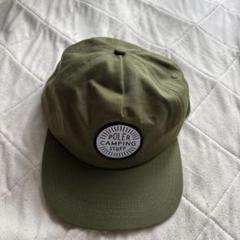 【新品未使用】ポーラー/Camping Stuff patchキャップ/カーキ