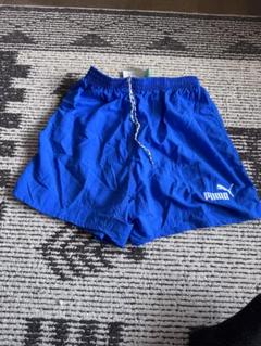 PUMA サッカーショーツ Lサイズ 青