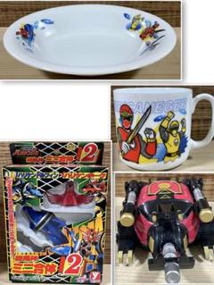 ６　ハリケンジャー　カレー皿＆マグカップ＆ミニ合体＆チョロＱ