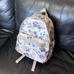 レスポートサック　刺繍　花柄　 小花　リュックサック LeSportsac - 【レスポートサック】花柄 フローラル リーフ