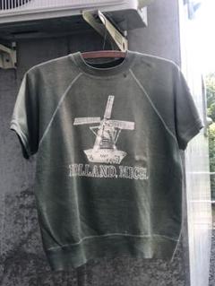 60s 半袖スウェット vintage 鬼フェード ネイビーBIGサイズ❗️