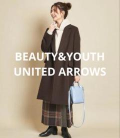 【最終お値下げ.美品：Beauty&Youth.ロングテーラードコートMサイズ】 テーラードダブル ロングコート