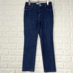 h734【Golden Bear】M位　紺　デニムパンツ　ストレッチ　W64