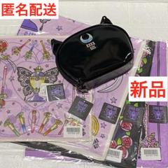 セーラームーン × ANNA SUI コラボ ポーチ ハンカチ 5点セット 新品 セーラームーン × ANNA SUI コラボ ポーチ ハンカチ 5点セット