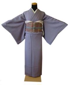 正絹江戸小紋フルセット4点　袷　未使用　新品　美品　名古屋帯付き　身丈158 miyagawa-kimono_sb14086