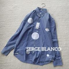 新品 Serge Blanco セルジュブランコ ネイビー カバーオール M