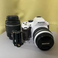 1100ショット☆PENTAX K-50 ダブルズームレンズ ペンタックス