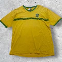 90s PIERIM ピエリム Tシャツ ブラジル サッカー カジュアル 古着