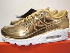 新品W AIR MAX 90 SPゴールド 金 メタリックパック 限定 24cm