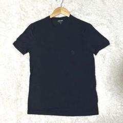 近年モデル✨ジョルジオアルマーニ 半袖 Tシャツ ネイビー イタリア製 46