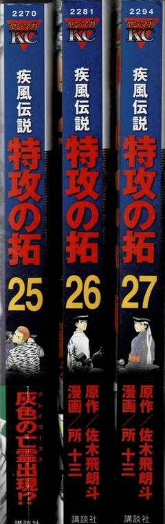 疾風伝説 特攻の拓 新装版1～24巻セット