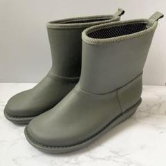 Charming ショートレインブーツ Lサイズ レディース22.5〜23㎝