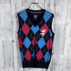 Admiral ゴルフベスト Lサイズ ネイビー