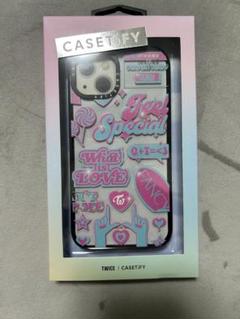 【ぱーぷる】TWICE CASETiFY iPhone12miniケース グローバルガールズグループ TWICEと初コラボ！ONCEへのLoveを