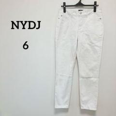 NYDJ CLARISSA ANKLE デニム サイズ6 ホワイト パンツ 白