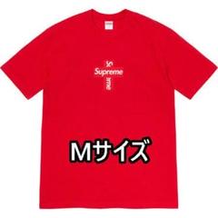 【新品】Supreme Cross Box Logo Tee●Tシャツ●赤