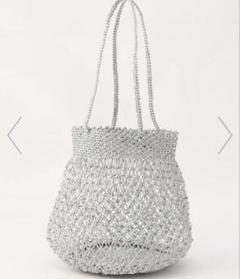 新品未使用❣️The Bagmati シルバー かごバッグ The Bagmati 「The Bagmati」 かごバッグ FREE シルバー