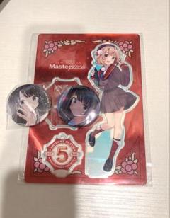 しぐれうい 5周年記念 オーロラアクリルスタンド 個展缶バッジ
