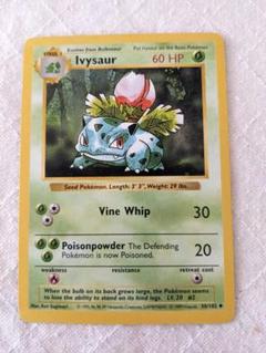 英語版初期　ポケモンカードフシギソウ　Ivysaur shadowless