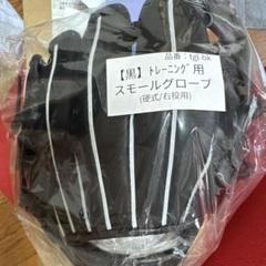 トレーニング用 黒 スモールグローブ 右投用